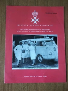 1970 RIVISTA INTERNAZIONALE NUMERO SPECIALE ORDINE SOVRANO OSPEDALIERO MALTA - Imagen 1 de 4
