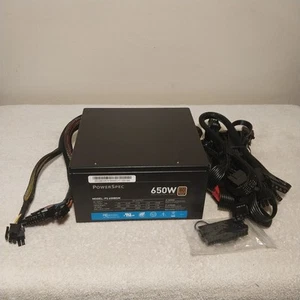 PowerSpec PS650BSM 650W Switching Power Supply 80 Plus Bronze - Bild 1 von 8