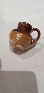 Doulton Lambeth Miniature jug harvest pattern - Picture 1 of 6