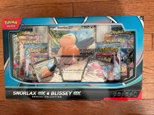 Pokemon Snorlax Ex & Blissey Ex Special Collection Box (NEW & SEALED) SHIP ASAP - Picture 1 of 1