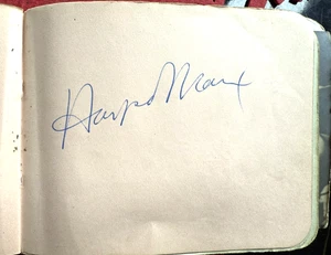 HARPO MARX - AMERIKANISCHER SCHAUSPIELER / KOMIKER - AUTOGRAMM - Bild 1 von 1