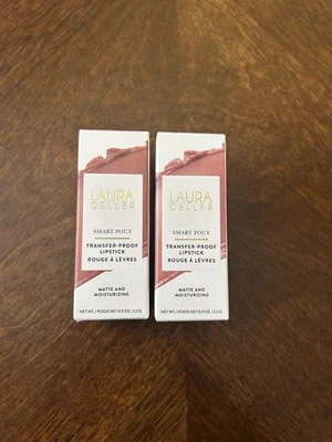 Laura Geller Transfer Proof Matte & Moisturizing  Lipsticks Clever / Brilliant - Image 1 of 4