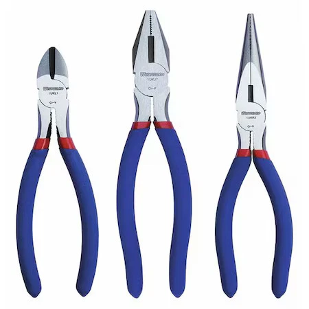 Westward 53Jw89 3 Piece Plier Set Dipped Handle - Image 1 of 1