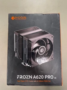 ID-COOLING FROZN A620 ARGB Dual-Tower Air CPU Cooler with ARGB Lighting, 6×Ф6m 3 - Picture 1 of 3