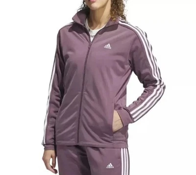 NUEVA Chaqueta de Pista Adidas para Damas 3 Rayas Talla XL F2 Foto 1 de 2