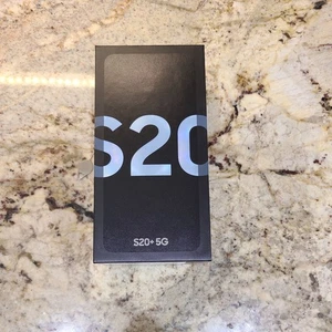 TÉLÉPHONE SAMSUNG GALAXY S20+5G SM-G986U EN BOÎTE SEULE NON INCLUS - Photo 1 sur 5