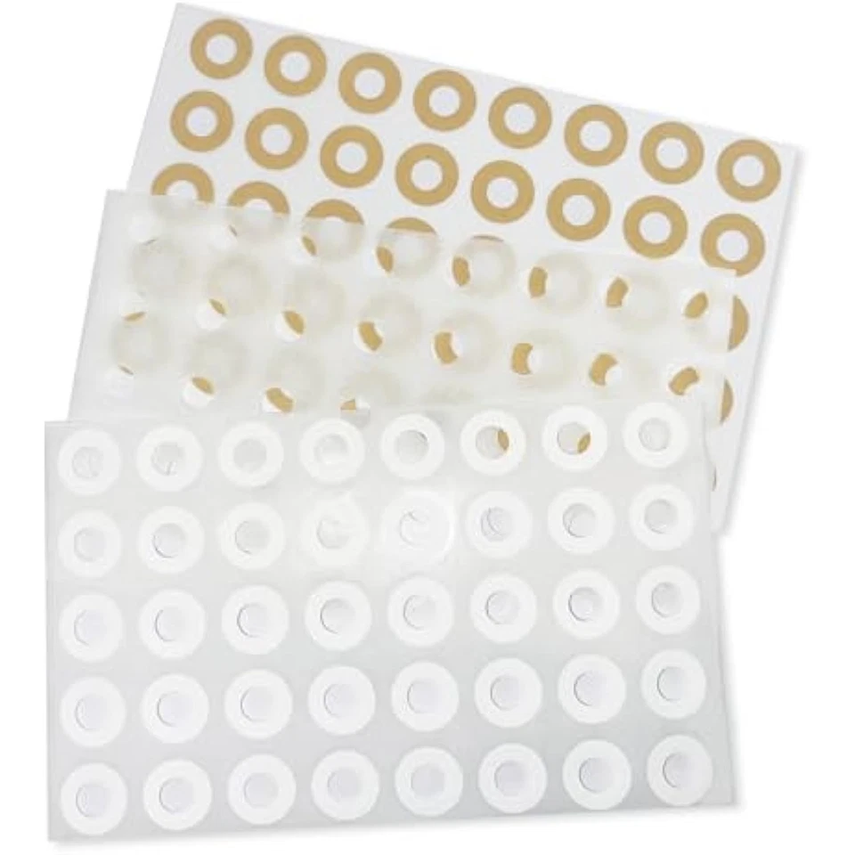 Hole Reinforcement Stickers,3 Colors,Pack of 1440 - Image 1 of 1