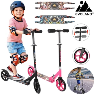 Kids Scooter Kick Push 2 Big Wheel Adjustable Height Chlid Gifts For 3-16 Years - Picture 1 of 25