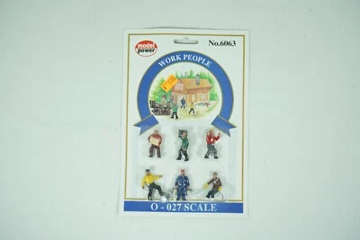 Model Power O O27 Painted Work People Figures Item 6063 NEW B7 - Image 1 of 4
