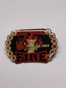 Louisiana Fire 8AAA 2012 Doppel Clutch Baseball Sport Souvenir Pin - Bild 1 von 5