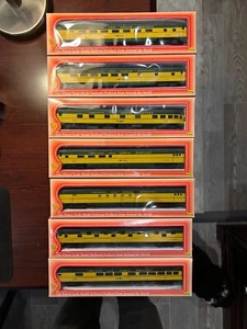 HO IHC 7er SET GLATTSEITEN-PERSONENWAGEN CHICAGO & NORTH WESTERN - NEU IN BOXEN - Bild 1 von 16