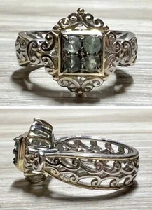 Gems En Vogue 0.34ctw Alexandrite Cocktail Ring, Size 5 - Picture 1 of 10