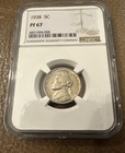 1938 Jefferson Nickel 5c Proof Pf67 Rare High Grade Ngc Us Coin Low Pop