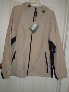 NORTH END 88017 TECHNO LITE Ezepack Hooded JACKET Size M FLINT Taupe NWT - Picture 1 of 5