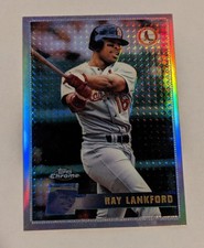 Ray Lankford 1996 Topps Chrome REFRACTOR #130 - Cardinals - Mint