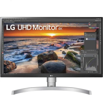 LG UHD Monitor 27UN83A 27 inch 4k IPS Monitor 60 Hz 5ms 3840 x 2160px NEW! - Image 1 of 4