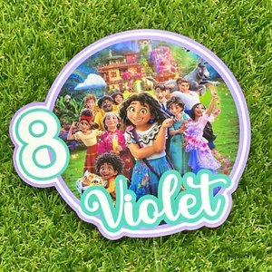 CUSTOM Encanto Cake Topper Party Birthday Personalised - Picture 1 of 1