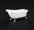 Roma | Claw Feet 1700X730x770mm Round Freestanding Acrylic Bathtub