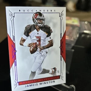 Jameis Winston 2017 National Treasures Purple Serial # 22/75 Buccaneers #46 - Bild 1 von 6