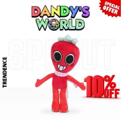 Dandy'S World Plush Sprout 11'' Dandys World Plushie Horror Game Soft - Image 1 of 4