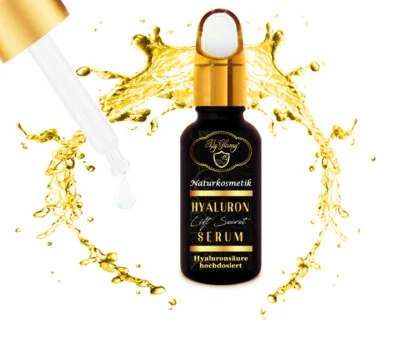 MYGLAMY NATURKOSMETIK MyGlamy 30 ml Luxus Hyaluronsäure Serum hochdosiert Anti-Age-SERUM Anti-AgeSerum