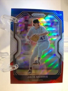 2021 Panini Prizm Red/White/Blue Baseball Card #49 Jack Morris (922) - Picture 1 of 2