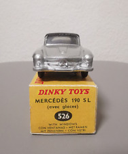 Dinky Toys 526 - 24H Mercedes 190SL in Repro Karton Vintage Made in France