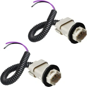 For 90-97 Ford Ranger F Super Duty License Plate Light Wire Harness Socket x2 - Picture 1 of 5