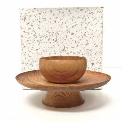 Tazón de madera japonés para ceremonia de té Kinindai Tenmokudai Chado Sado Sencha T2 Foto 1 de 4