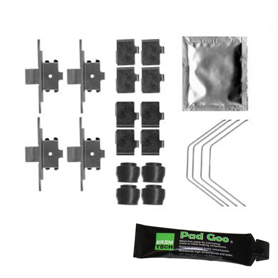 FRONT BRAKE PAD FITTING KIT ANTI RATTLE SHIMS FIT: MAZDA 6 GH 2008-2012 BPF1791A - Imagem 1 de 1