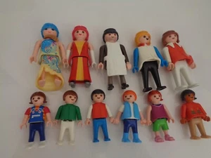 playmobil people figures ladys children assorted bundle x 11 - Picture 1 of 9