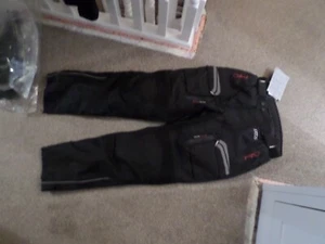 Brand New Tuzo Outback Regular Black Trousers m-30 Motorcycle - Picture 1 of 6