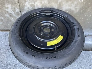 12-16 SUBARU IMPREZA EMERGENCY SPARE TIRE WHEEL T135/80D16 101M YOKOHAMA OEM - Picture 1 of 5