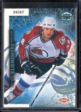 1999-00 Pacific Dynagon Ice Blue #58 Dan Hinote 59/67