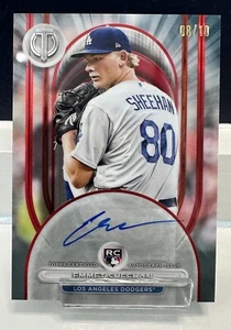 Emmet Sheehan Topps Tribute Autograph RC Red Parallel #/10 Dodgers RC🔥 - Picture 1 of 3