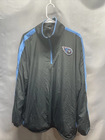 Mens Nike NFL Tennessee Titans 1/4 zip pullover Size XL Cover