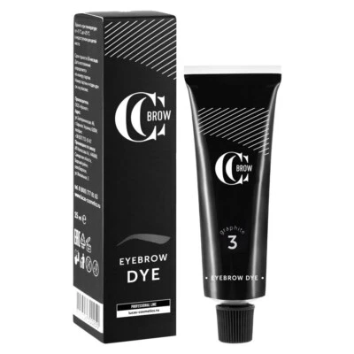 Eyebrow Dye CC Brow - Professional Brow Tint: Brown, Black, Graphite Color 15 ml - Image 1 of 4