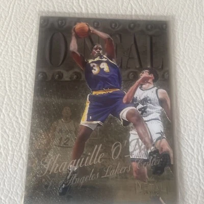 1998-1999 Fleer Metal Universe #25 Shaquille O'Neal Card - Image 1 of 3