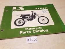 Kawasaki parts list KX125-A KX125 KX 125 A7 catalog liste pièces détachées
