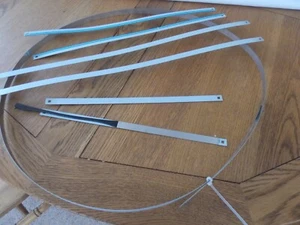  BUMPER TRIM SAAB 900 classic STAINLESS BUMPER TRIM - full kit  SLOPE NOSE CAR   - Picture 1 of 8