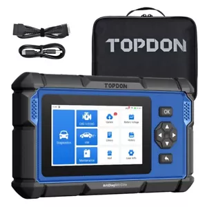 Topdon AD600 Elite OBD2 Scanner Engine ABS SRS AT Diagnostic Tool DPF BMS Reset - Picture 1 of 12