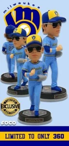NEW - Christian Yelich Milwaukee Brewers 2019 MVP Bobblehead #/360 by FOCO - Picture 1 of 6