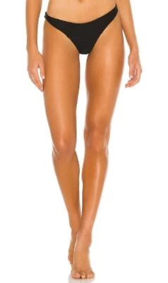 L Space 267406 Women's Sol Classic Black Bikini Bottom Swimwear Size M - Image 1 of 3