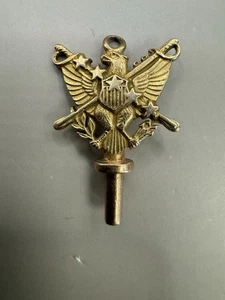World War II Era 2.3g 14K Gold Watch Key Fob / Charm Company G 5th Regiment - Picture 1 of 8
