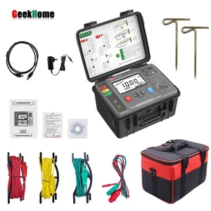 FUZRR ES3000P Multifunctional 3-Wire Ground Resistance Tester 0-20Kohms gh23 - Picture 1 of 2