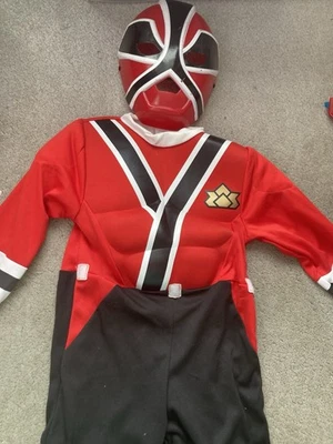 Power Rangers Costume Red Age 3-4 Years - Image 1 of 2