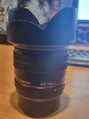 SAMYANG ED AS NCS CS CAMERA LENS 10MM F/2.8 MFT MOUNT MF - Image 1 of 4