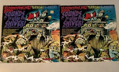 VTG Pickwick Vinyl LP Sounds To Make You Shiver Horror Halloween Monster RCD - Изображение 1 из 4