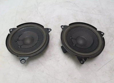 BMW 330CI E46 2001-2006 JUEGO DE 2 ALTAVOCES PANEL PUERTA TRASERA DERECHA O IZQUIERDA OEM Foto 1 de 4