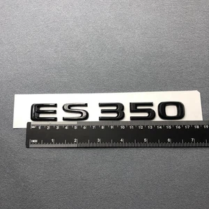 For F-Sport ES 350 ES350 Letter Trunk Gloss Black Rear Badge Car Emblem Replace - Picture 1 of 5